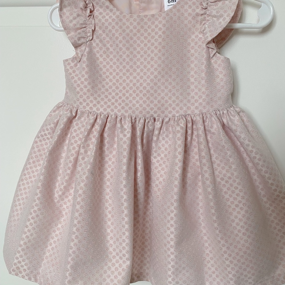 ❌SOLD❌Carter’s 6m sparkly baby girl dress
